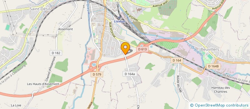 localisation de l'entreprise SCI JYB  SAINT-MARTIN-DE-MAILLOC