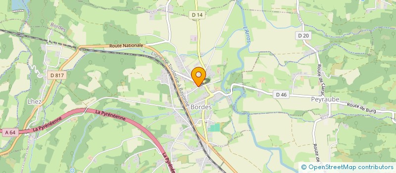 localisation de l'entreprise SCI JYBELICH  GOUDON