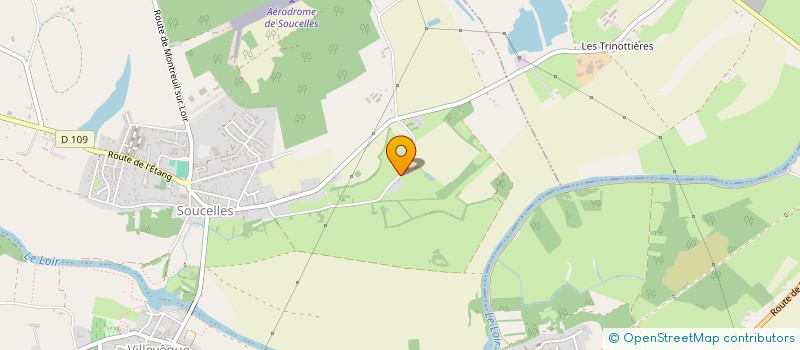 localisation de l'entreprise SCI JYCREA  RIVES-DU-LOIR-EN-ANJOU