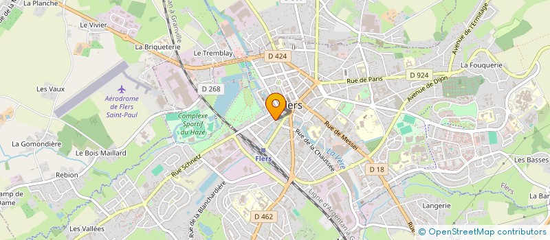 localisation de l'entreprise SCI JYD à FLERS