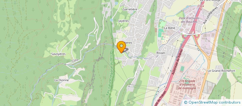 localisation de l'entreprise SCI JYD  VARCES-ALLIERES-ET-RISSET