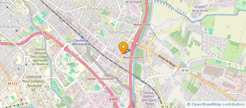 localisation de l'entreprise SCI JYDO à TOULOUSE