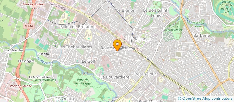 localisation de l'entreprise SCI JYFLO  SAINT-HERBLAIN