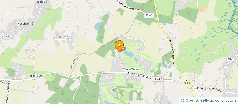 localisation de l'entreprise SCI JYLB  SAINT-ANDRE-DES-EAUX