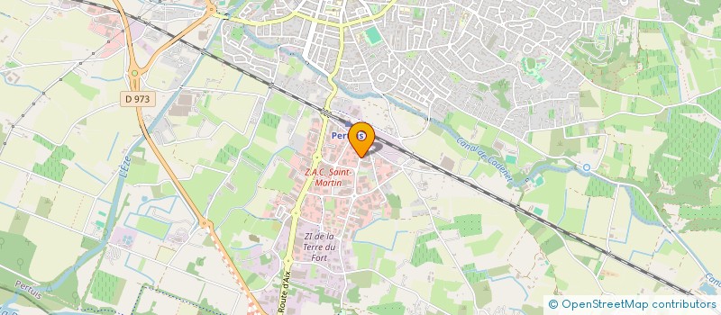 localisation de l'entreprise SCI JYMM  PERTUIS