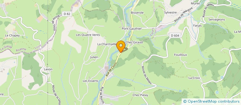 localisation de l'entreprise SCI JYMP  THIZY-LES-BOURGS