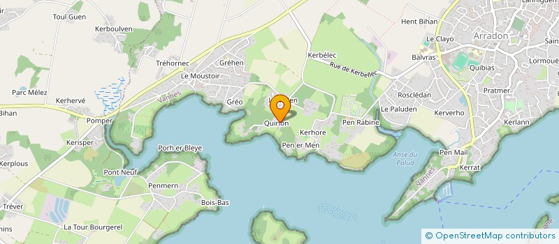 localisation de l'entreprise SCI JYNAMED  ARRADON