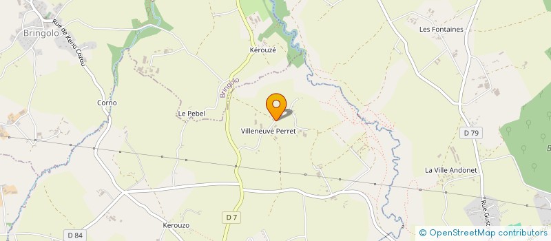 localisation de l'entreprise SCI JYRECO  CHATELAUDREN-PLOUAGAT