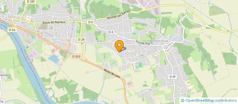 localisation de l'entreprise SCI JYRS à REYRIEUX