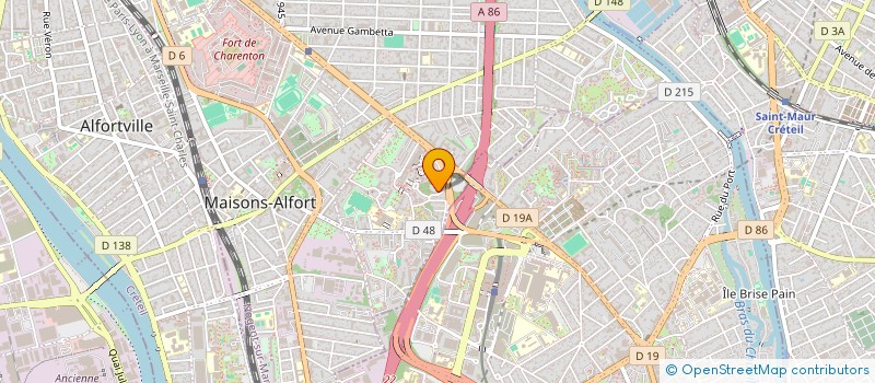 localisation de l'entreprise SCI JZ à MAISONS-ALFORT