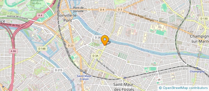 localisation de l'entreprise SCI K 188 à SAINT-MAUR-DES-FOSSES