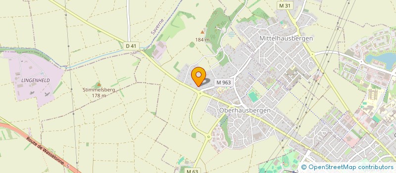 localisation de l'entreprise SCI K-2 VAL PARC  OBERHAUSBERGEN