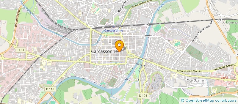 localisation de l'entreprise SCI K 33 à CARCASSONNE