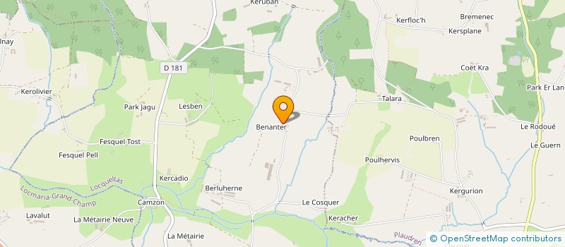 localisation de l'entreprise SCI K  COLPO