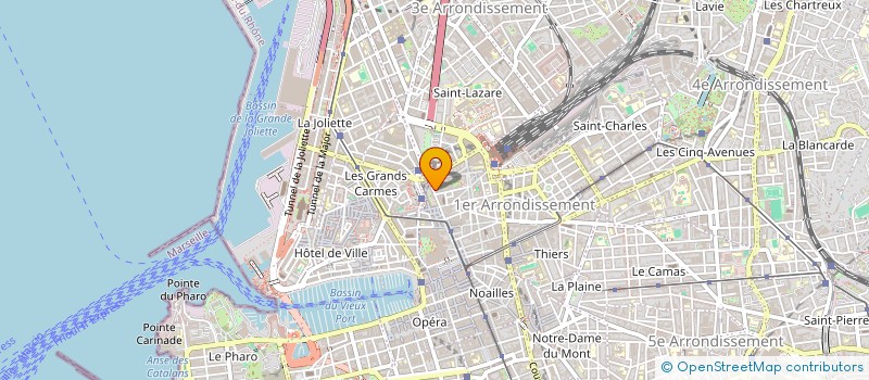 localisation de l'entreprise SCI K 7 ORIENTALES à MARSEILLE