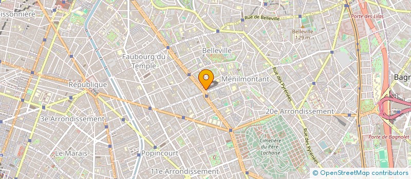 localisation de l'entreprise SCI K.B  PARIS