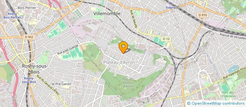 localisation de l'entreprise SCI K.B.E.N.N.S à NEUILLY-PLAISANCE