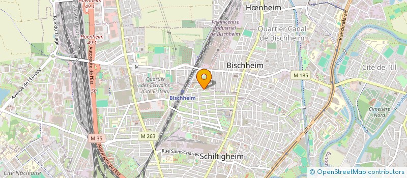 localisation de l'entreprise SCI K.B.M.B  SCHILTIGHEIM