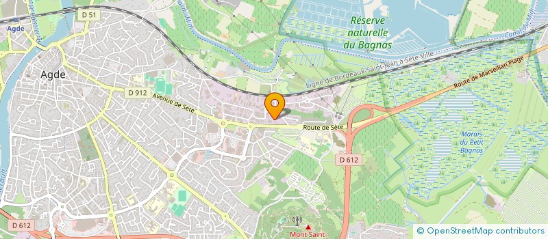 localisation de l'entreprise SCI K.D.P  AGDE