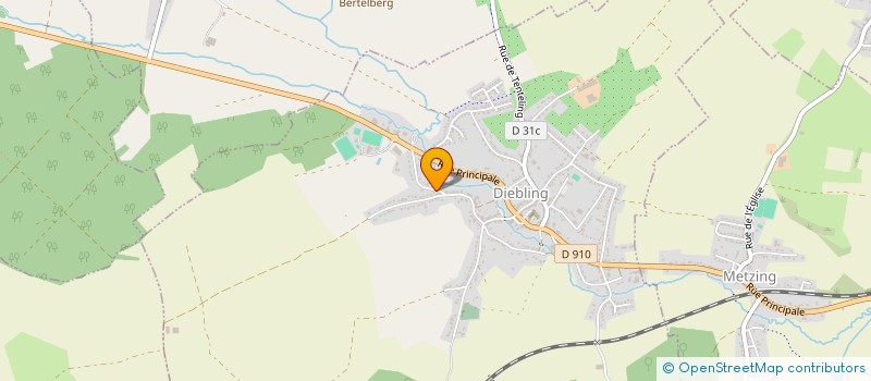 localisation de l'entreprise SCI K F K  DIEBLING