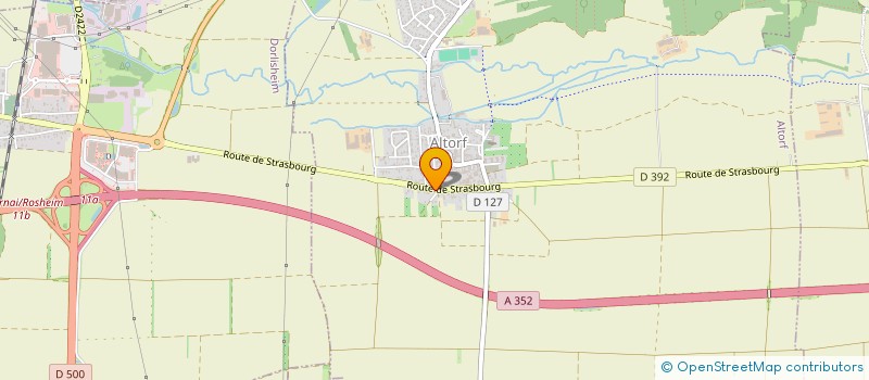 localisation de l'entreprise SCI K. FEE  ALTORF