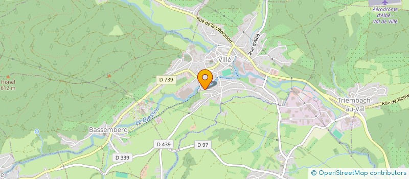 localisation de l'entreprise SCI K.G  VILLE