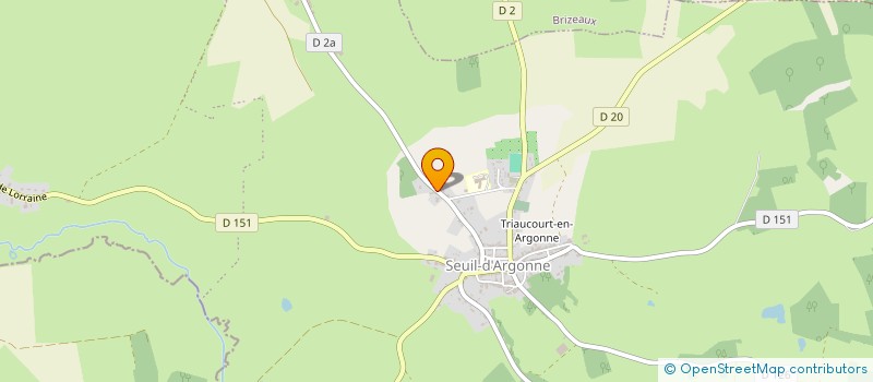 localisation de l'entreprise SCI K.G.B à SEUIL-D'ARGONNE