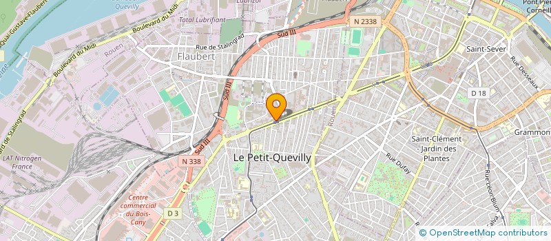 localisation de l'entreprise SCI K.H à LE PETIT-QUEVILLY