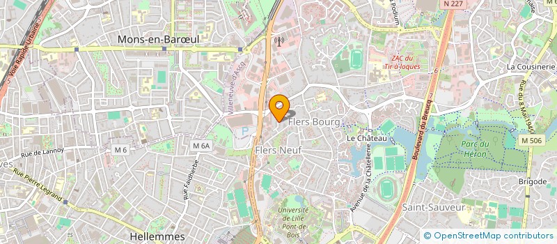 localisation de l'entreprise SCI K.I.M. à VILLENEUVE-D'ASCQ