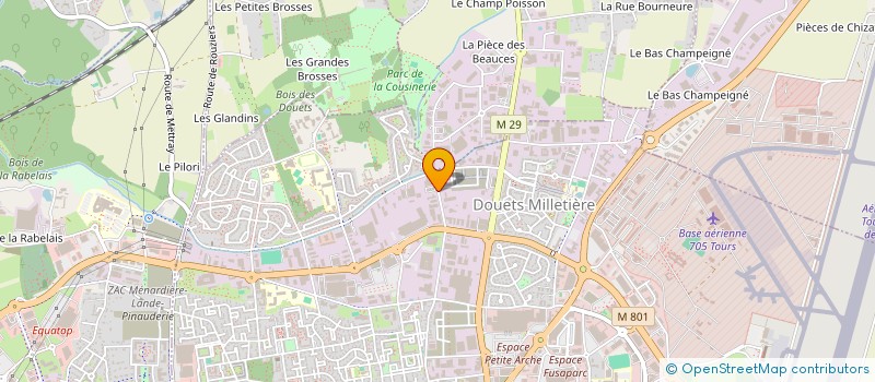 localisation de l'entreprise SCI K-IMAND  TOURS