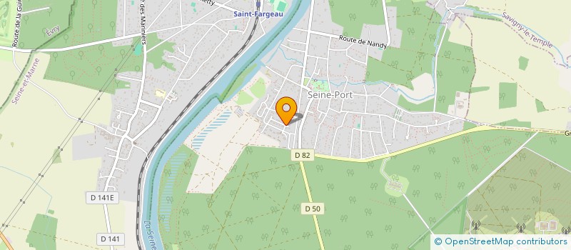 localisation de l'entreprise SCI  K J M A  SEINE-PORT