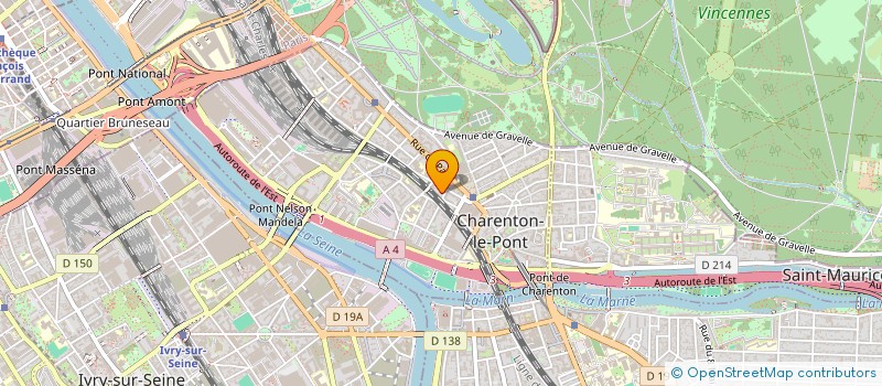 localisation de l'entreprise SCI K.J.S.  PARIS