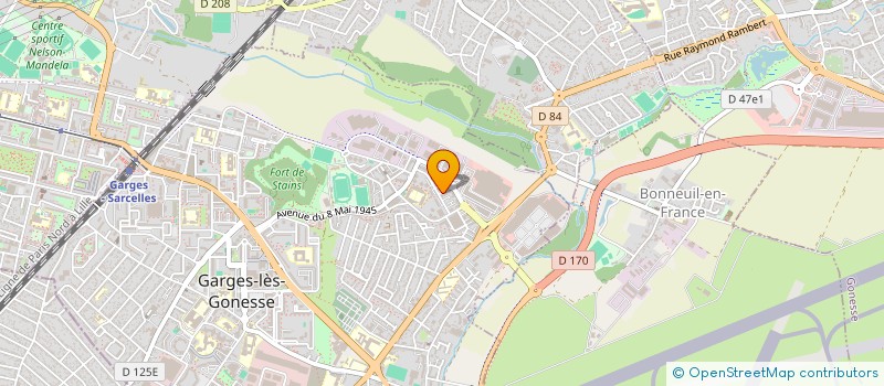 localisation de l'entreprise SCI K.KAMAL à GARGES-LES-GONESSE