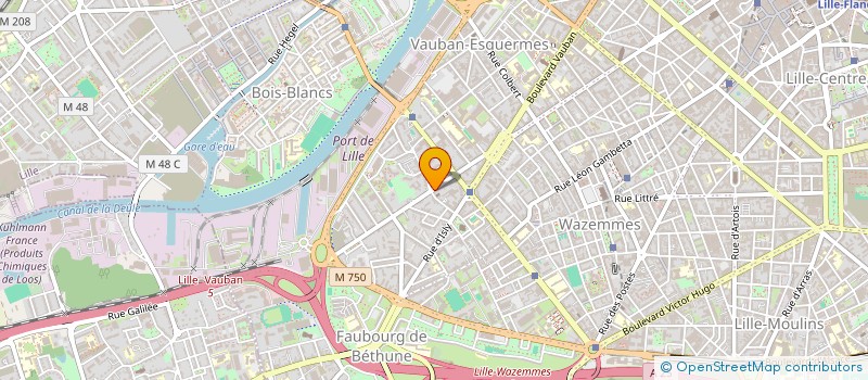 localisation de l'entreprise SCI K&L FAMILY à LILLE