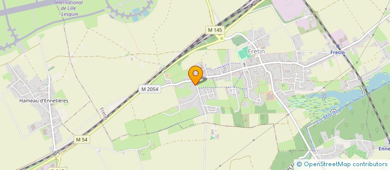 localisation de l'entreprise SCI K LE VIEUX PIN à FRETIN