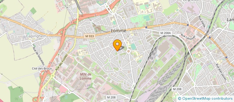 localisation de l'entreprise SCI K-M  LILLE