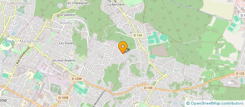 localisation de l'entreprise SCI K.M à SOISY SS MONTMORENCY