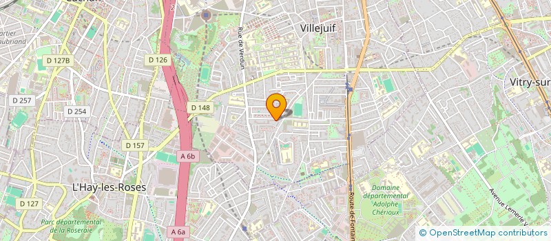 localisation de l'entreprise SCI K MALON à VILLEJUIF