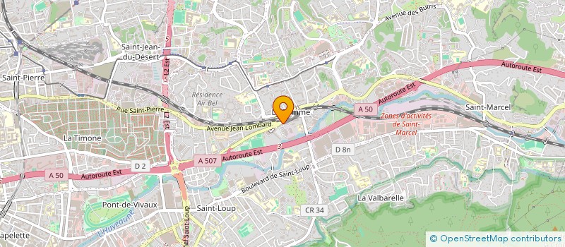 localisation de l'entreprise SCI K N C à MARSEILLE