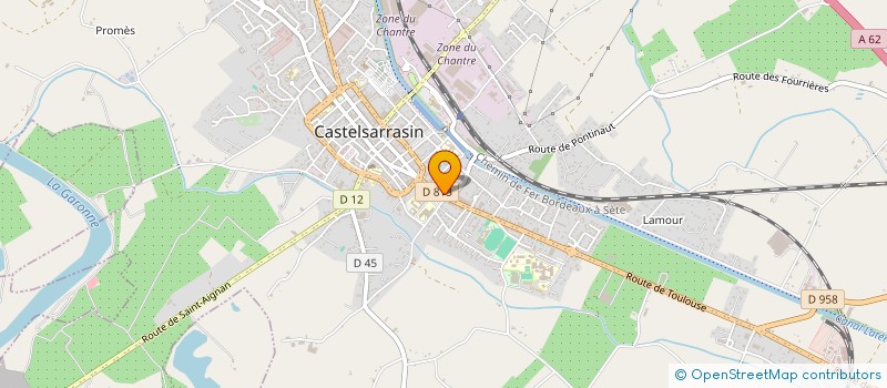localisation de l'entreprise SCI K-POULET à CASTELSARRASIN