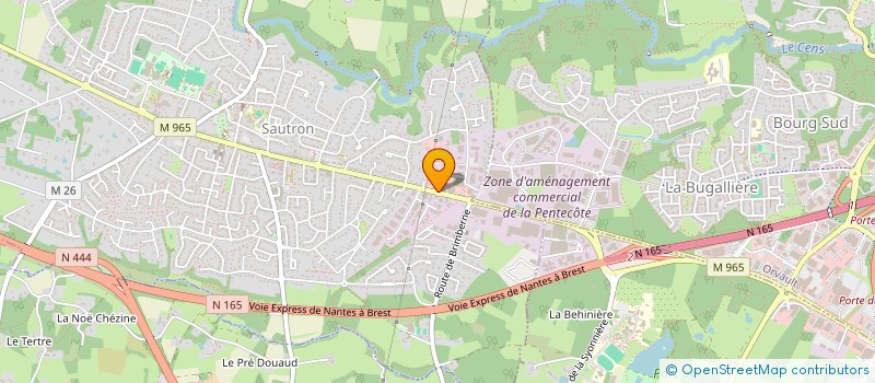 localisation de l'entreprise SCI K R A L à SAUTRON