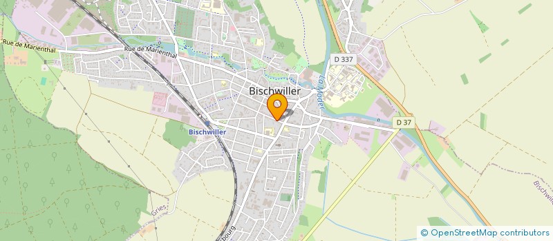 localisation de l'entreprise SCI K.R.K  BISCHWILLER