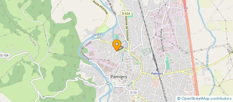 localisation de l'entreprise SCI K.R.M IMMO à PAMIERS