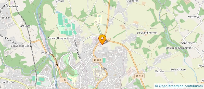 localisation de l'entreprise SCI K ROSSE  PABU