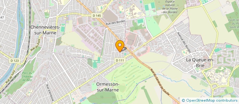 localisation de l'entreprise SCI K.S.  ORMESSON-SUR-MARNE