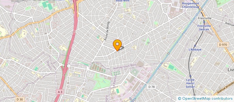 localisation de l'entreprise SCI K.S.B  AULNAY-SOUS-BOIS