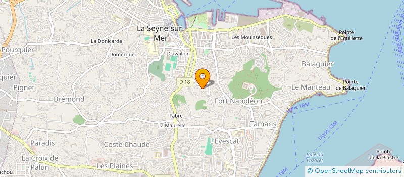 localisation de l'entreprise SCI K.S.E. à LA SEYNE-SUR-MER
