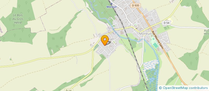 localisation de l'entreprise SCI K.S.G.H  MORISEL