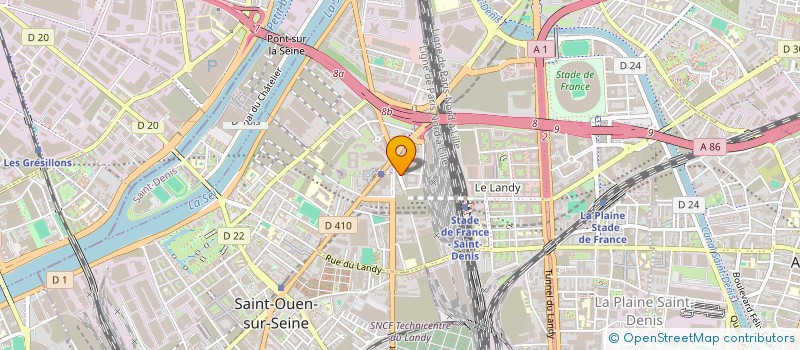 localisation de l'entreprise SCI K&S IMMO  NOYON