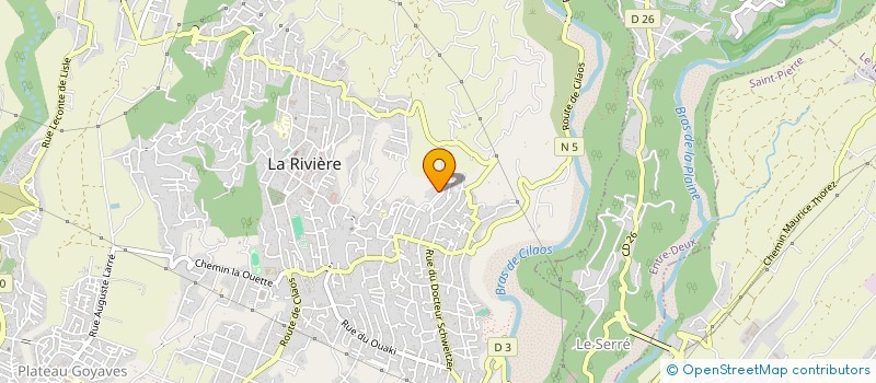 localisation de l'entreprise SCI K-SAM-VA  SAINT-LOUIS